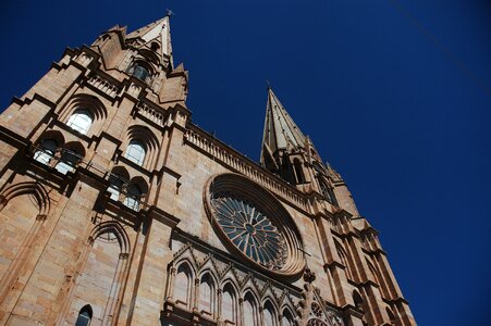 Architecture gothic facade