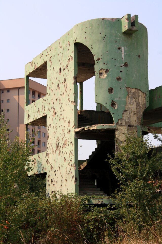 War damage building