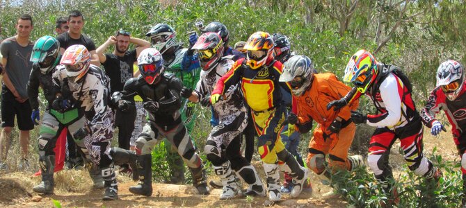 Start competition athletes