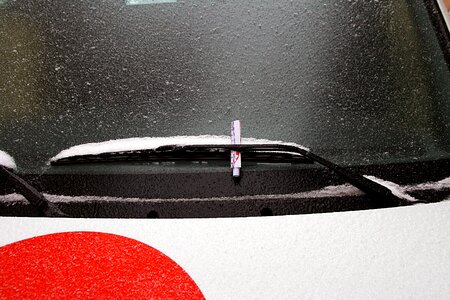 Traffic cold winter
