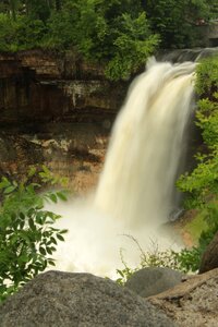 Minnehaha falls minneapolis photo