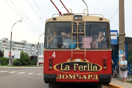 Bus trolley public photo