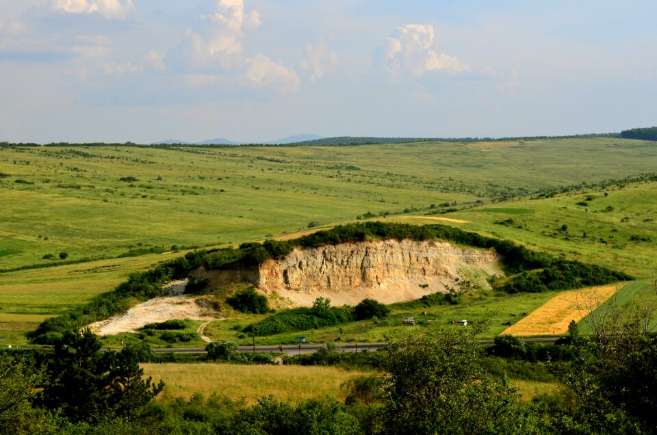 Field nature transylvania