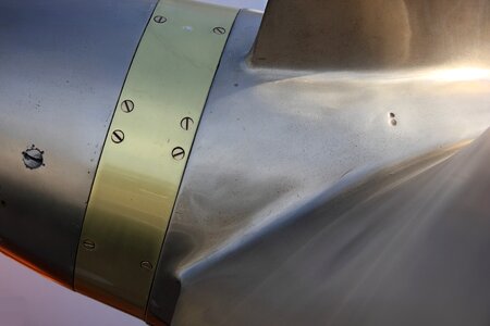 Museum ship propeller