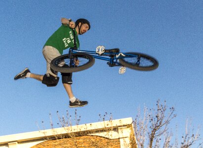Motocross stunt