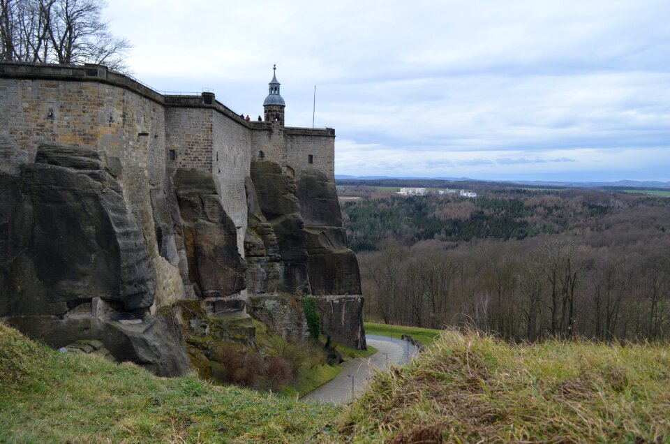 Fortress königstein nature lnadschaft