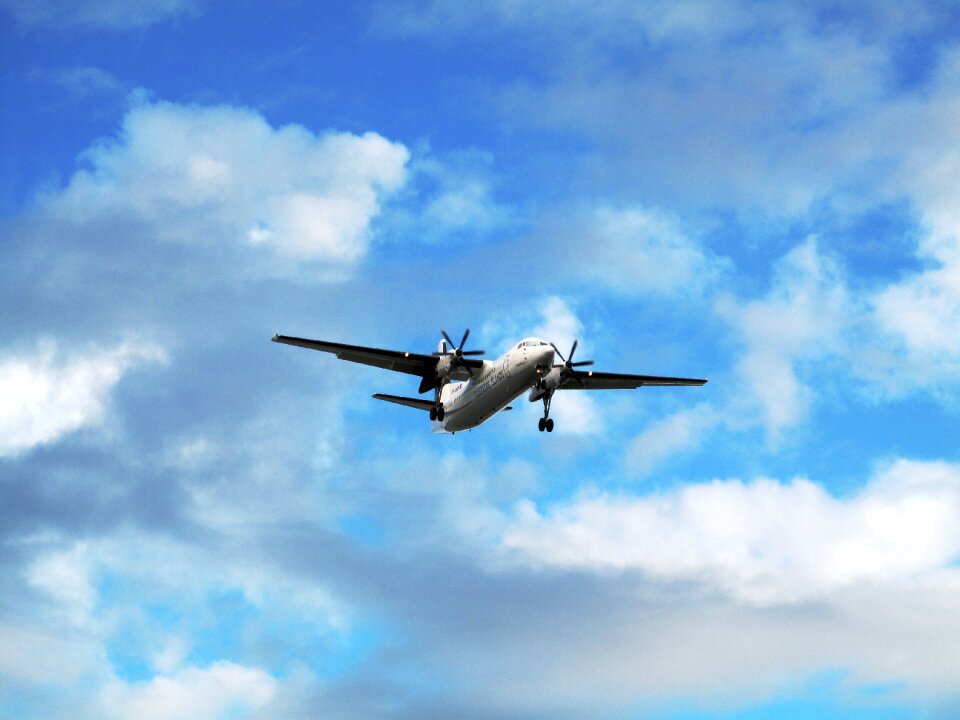 Plane flight vacation