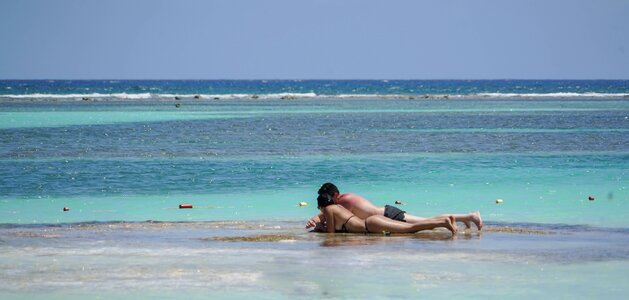 Person leisure caribbean photo