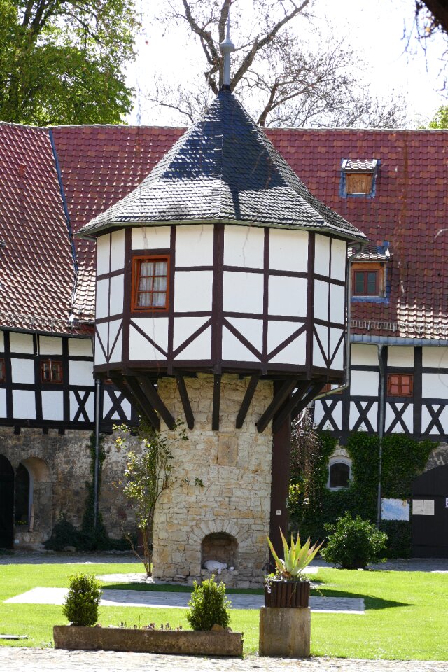 Historically courtyard beautiful