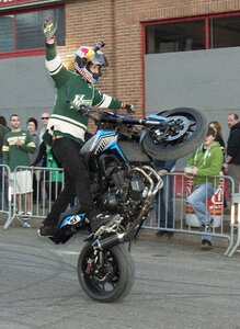 Motocross stunt