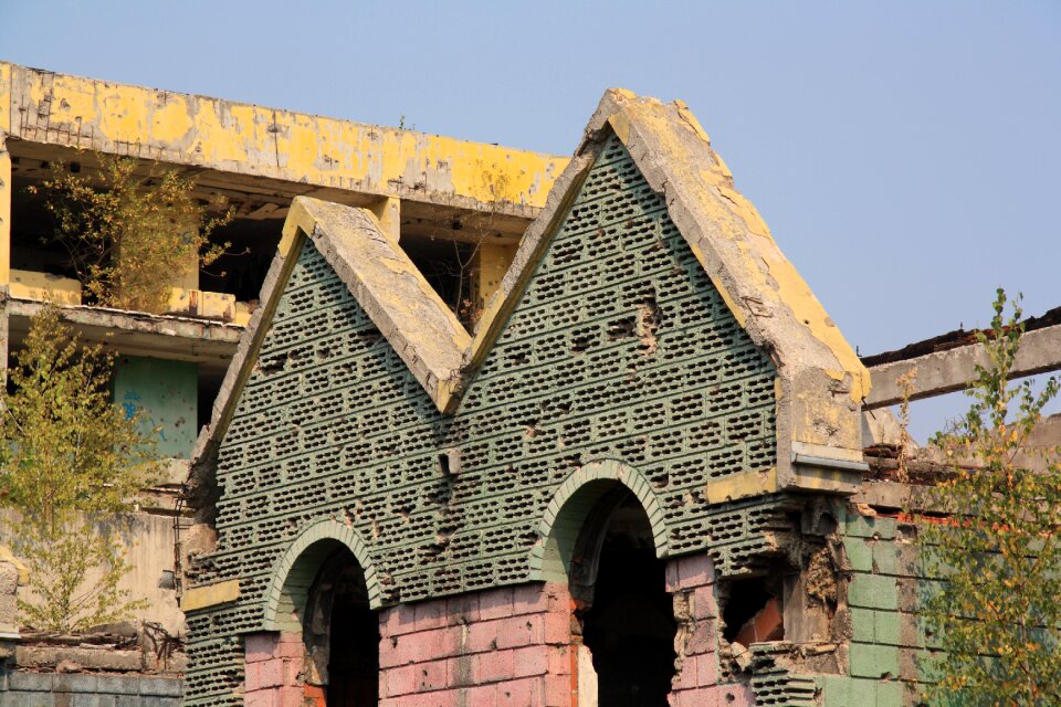 War damage building