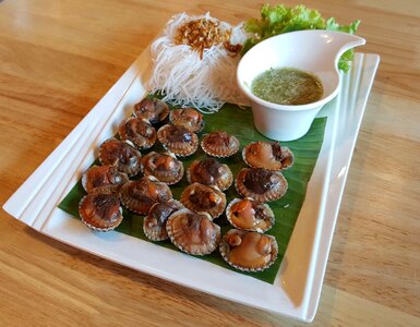 Delicious shellfish