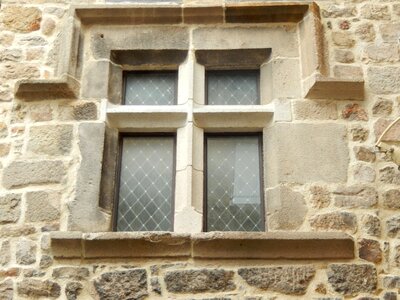 Middle ages village architecture