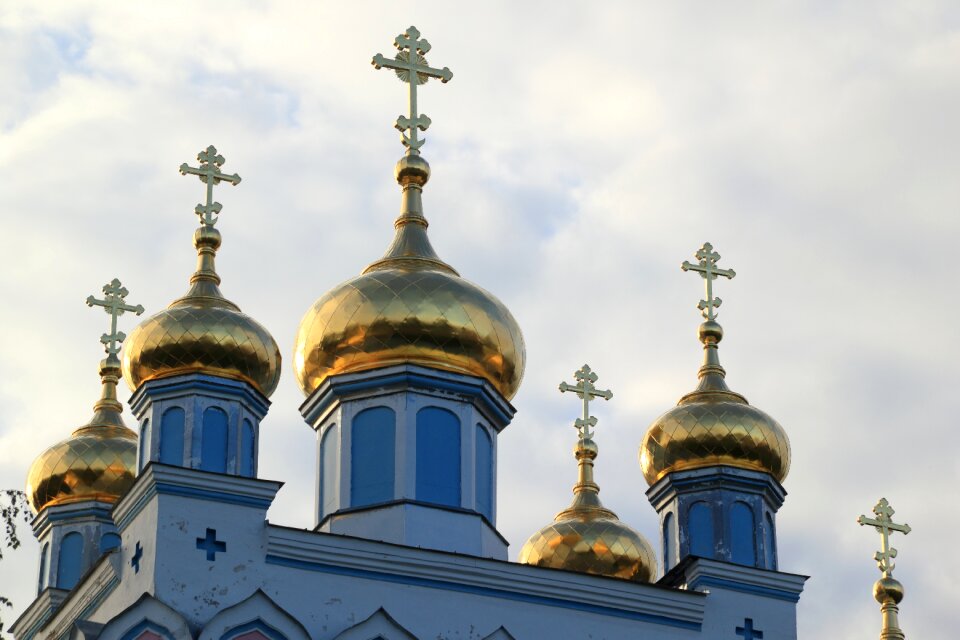 Orthodox cross gold