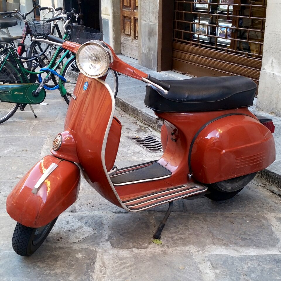 Vintage italian vehicle