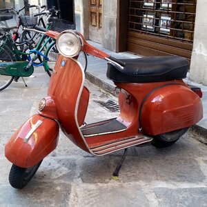 Vintage italian vehicle