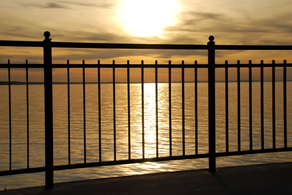 Abendstimmung sunset sea