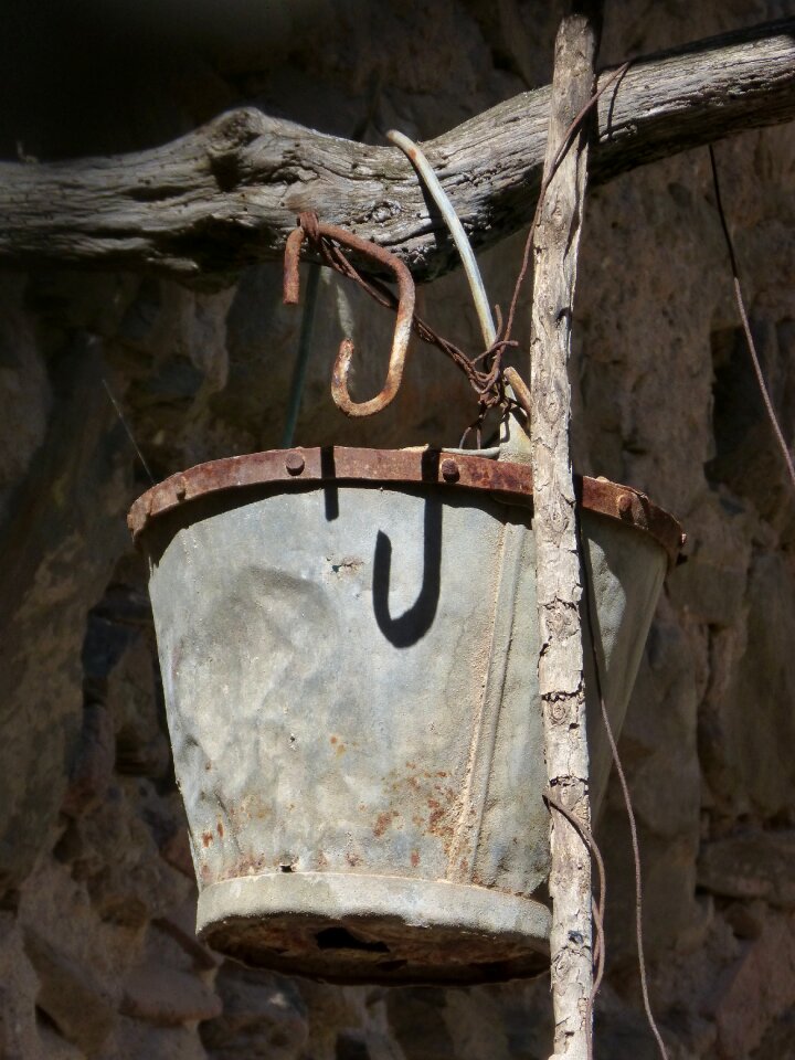 Old vintage abandoned