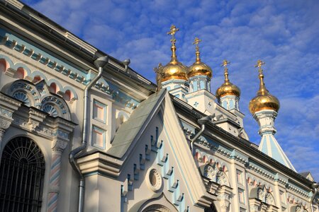 Orthodox cross gold