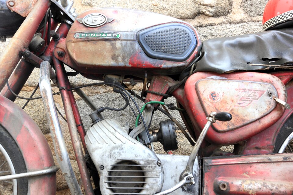 Zundapp old rusty
