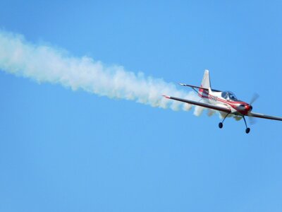 Sky acrobatic aerobatic airplane photo