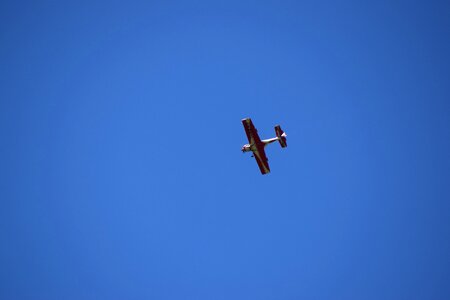 Stunt plane evolution sky