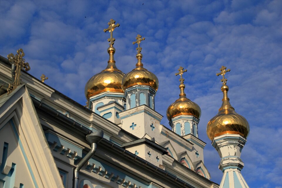 Orthodox cross gold