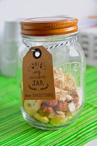 Nuts dried fruit container
