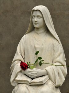 Religion symbol sculpture