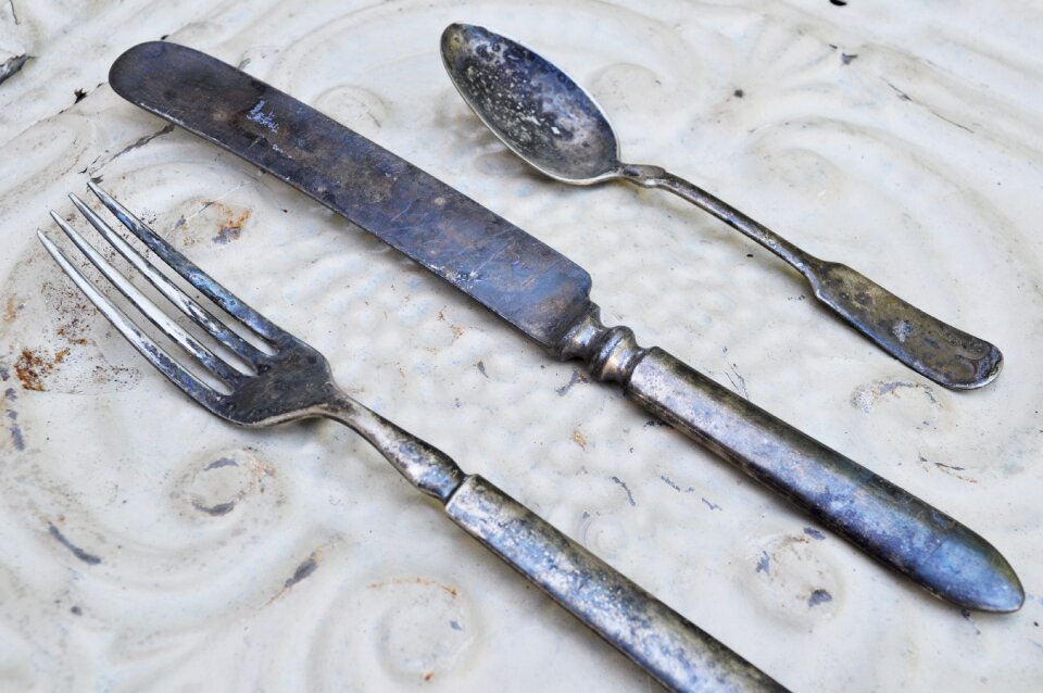 Spoon knife fork