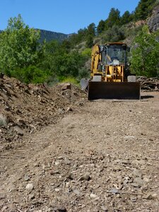 Machine paved works