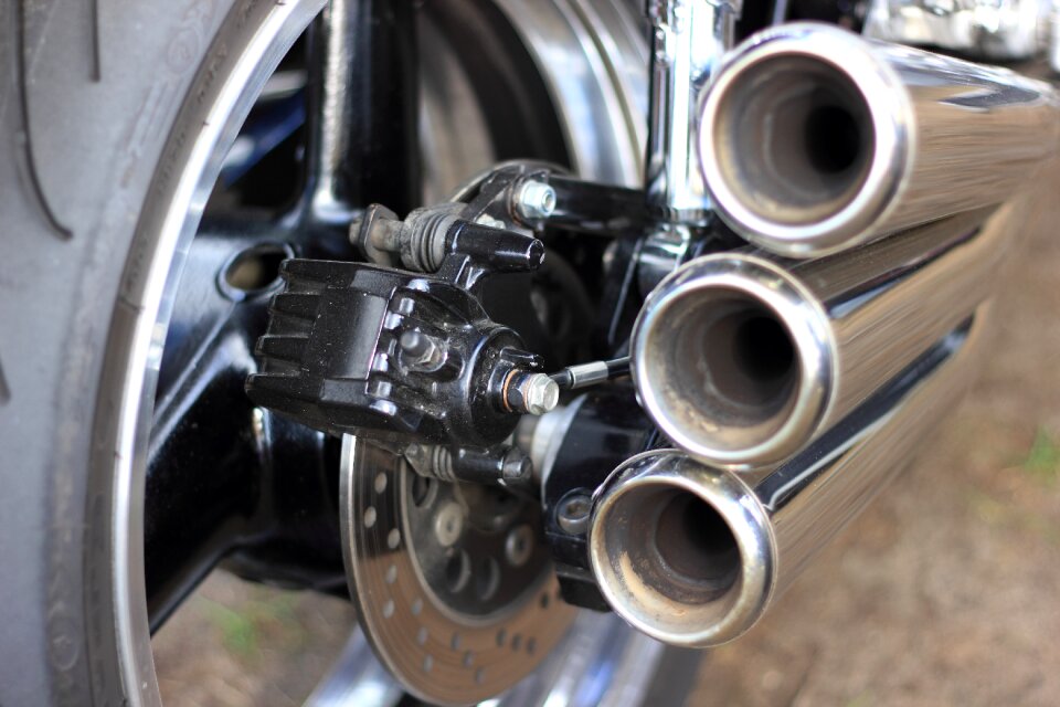 Motor exhaust honda