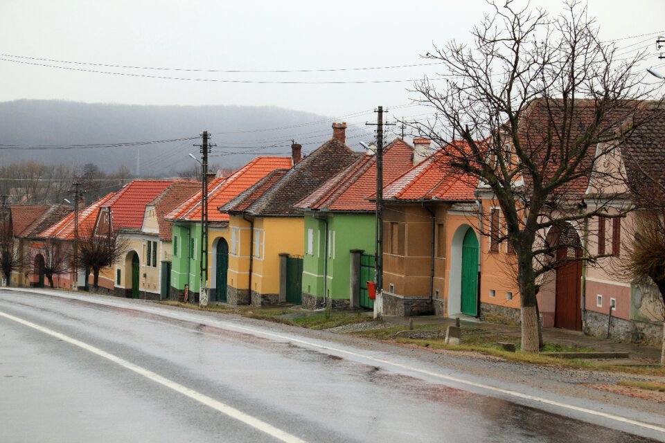 Wet rain houses