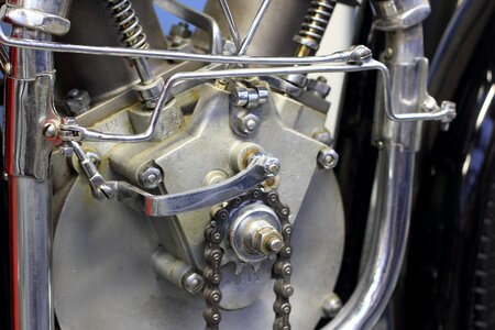 Technical museum motorcycle