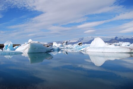 Ice lake jökulsárlón photo