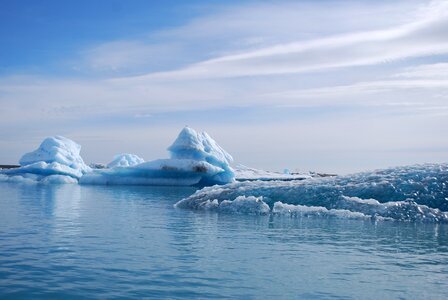 Lake iceberg jökulsárlón photo