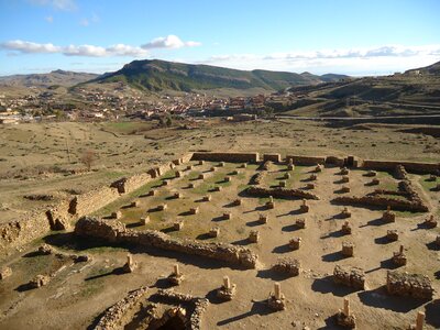 Ancient monuments the ruins of the history photo