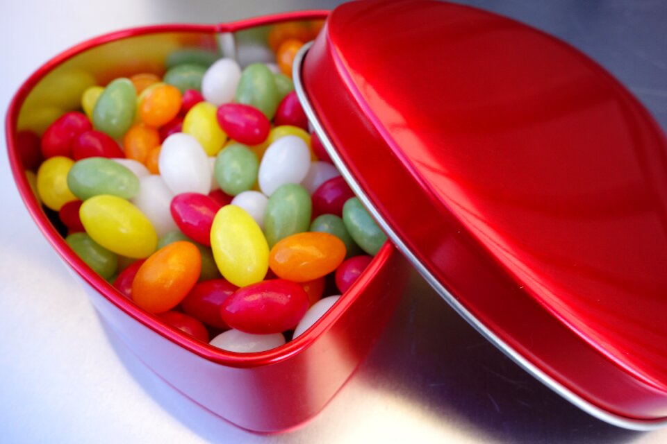Metal box cans shop candy