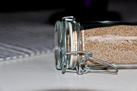 Bottle glass bottle transparent