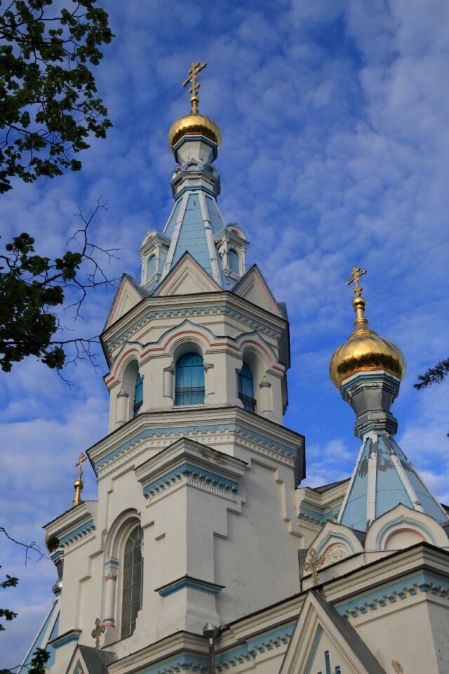 Orthodox cross gold
