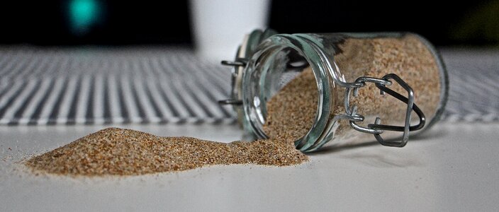 Bottle glass bottle transparent