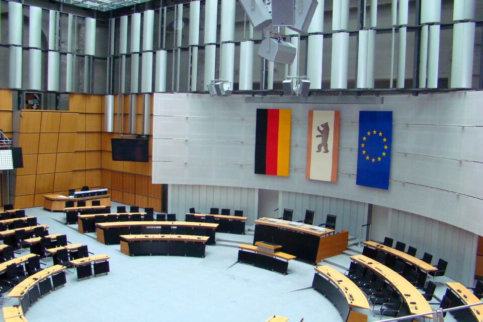 Berlin bundestag chamber