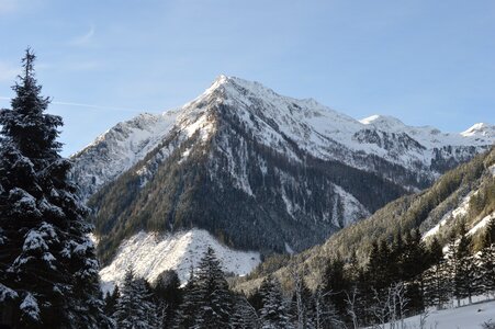 Snow alpine winter photo