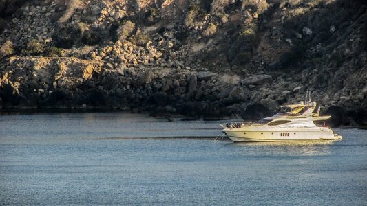 Leisure relaxation rocky coast