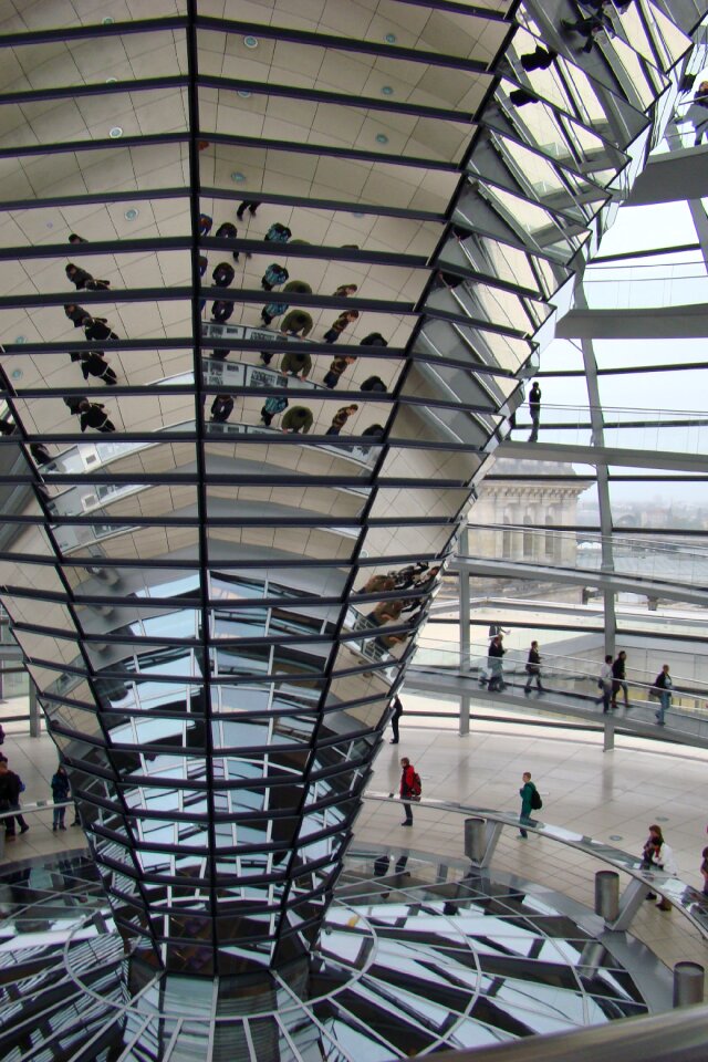 Berlin government buildings glass dome