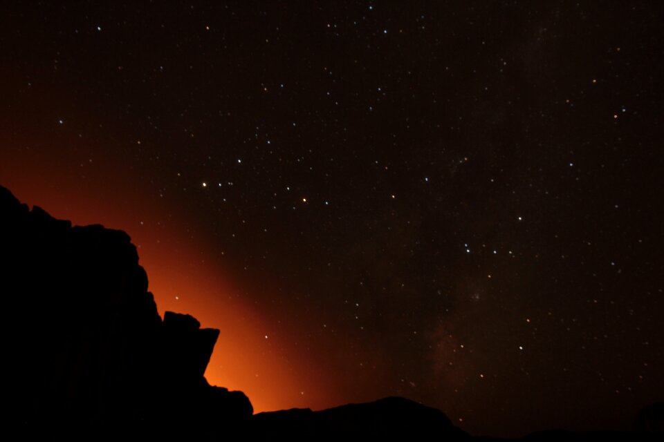Moon night sky space