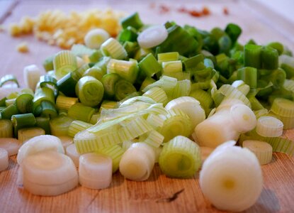 Healthy green food