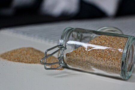 Bottle glass bottle transparent