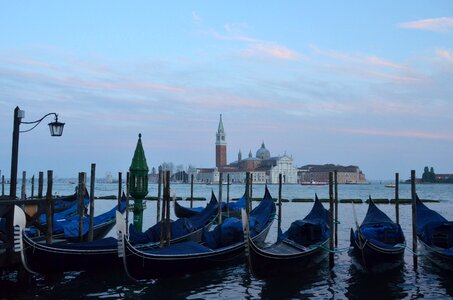 Gondola water evening