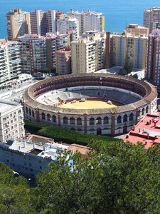 Andalucien malaga placa de toros